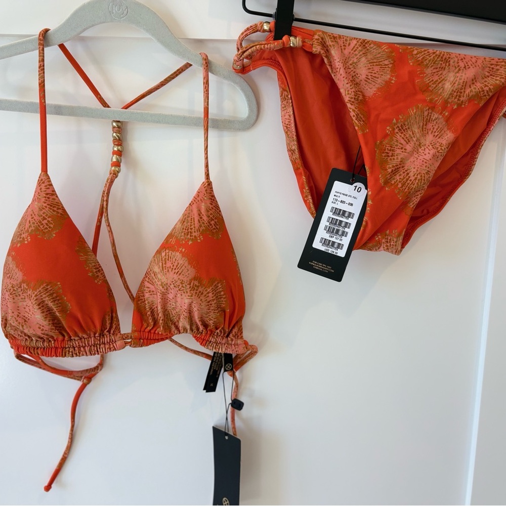 NWT Vix Paula Hermanny Paige bikini set , phyto. Top and bottoms . - Picture 2 of 9